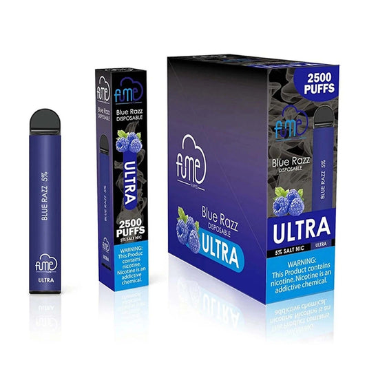 Vaper Ultra Fume 2500 Puffs Sabor Frambu